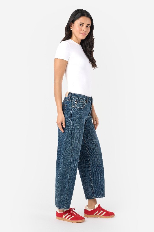 Emily　Oblada JANE JEANS サイズ25 ダークブルー oblada - JANE JEANS VINTAGE / ストレートデニム / ブルー