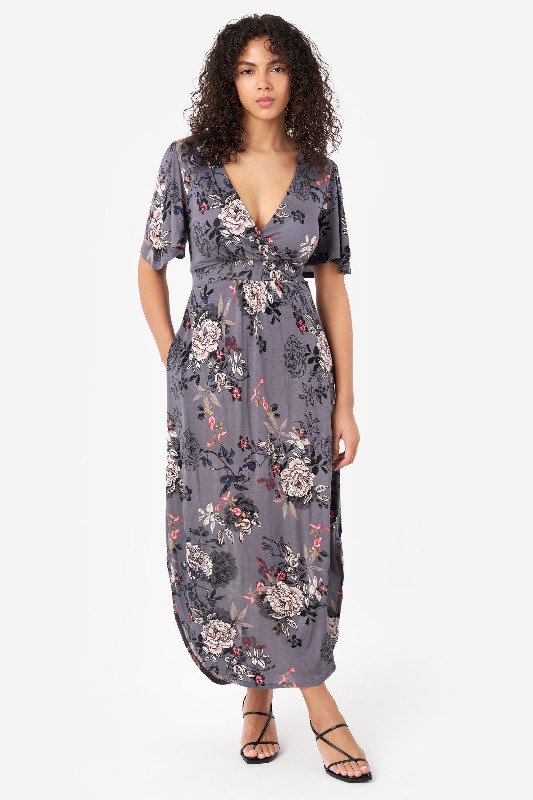 Molded Cup Flutter Sleeve Dress at Seven7 Jeans