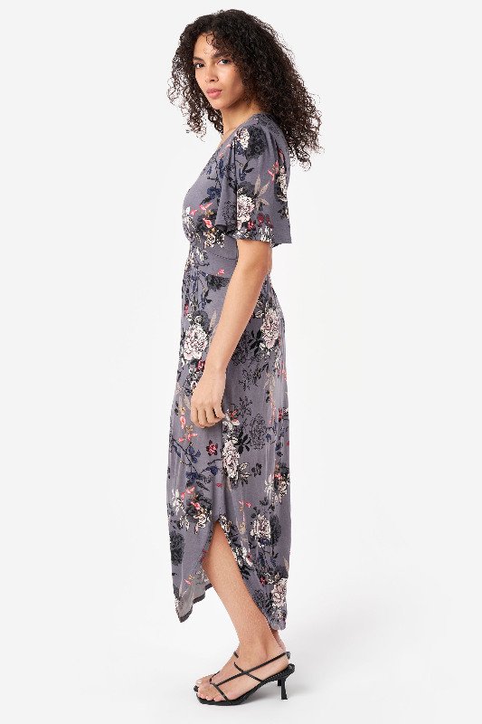 Molded Cup Flutter Sleeve Dress at Seven7 Jeans