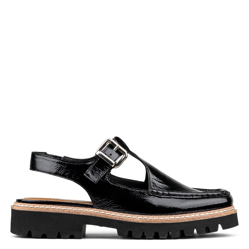 靴 her lip to Medallion Heel Loafer 37 her lip to Medallion