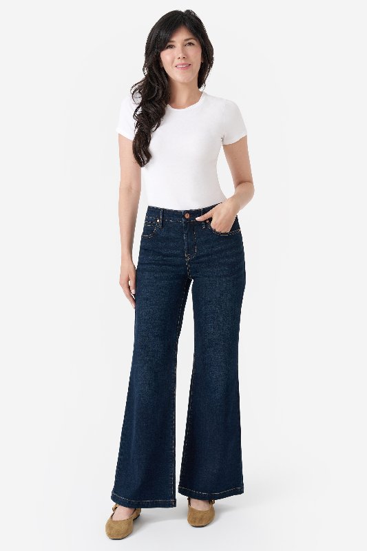 MEER♡ STRAIGHT SOFT WIDE DENIM S5000ZX - 17oz 