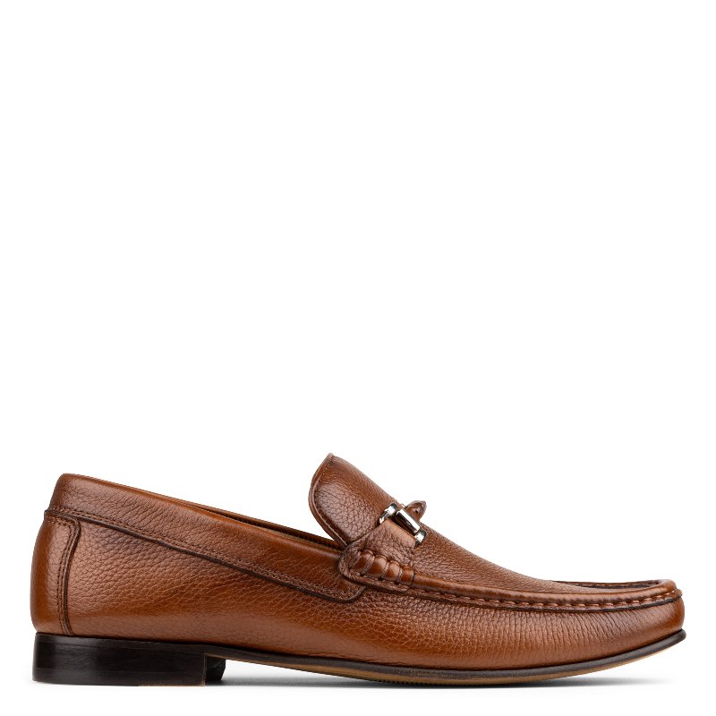 New Men\'s Donald Pliner Dorion 03 Leather Loafer Whiskey Nubuc, Size 12 DORION at Donald Pliner main image 2