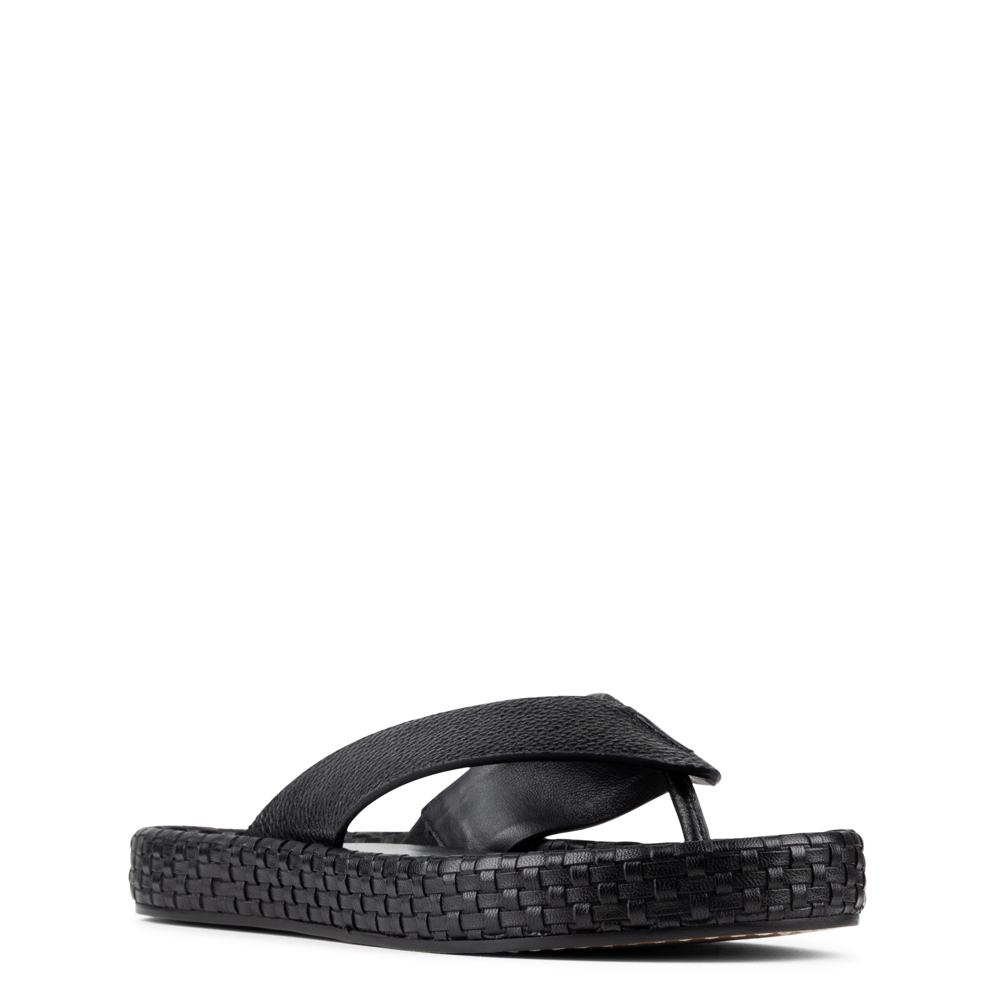 Donald Pliner Dasara Platform Flip Flop In Black