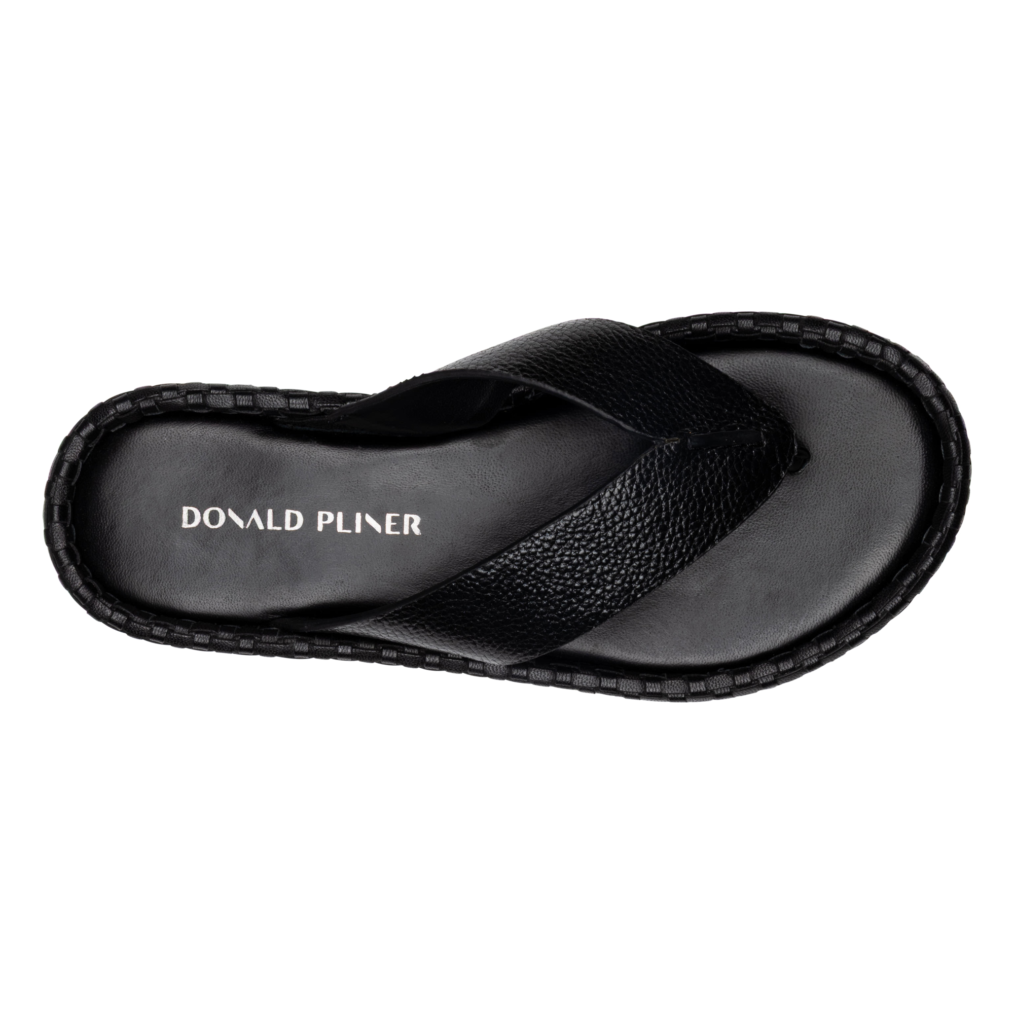 Donald Pliner Dasara Platform Flip Flop In Black